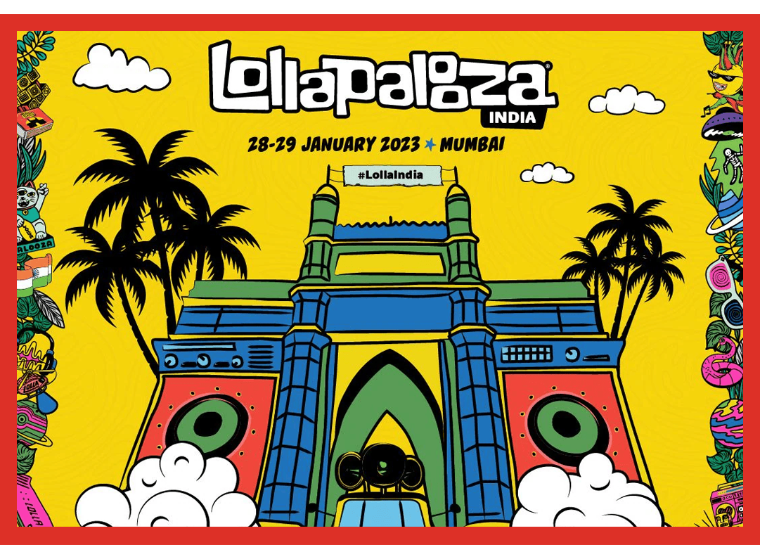 A concert advertisement with Dates-Based framing