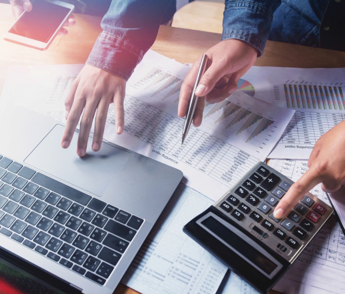 Decline of operating leases 